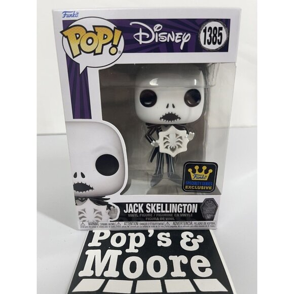 Funko Pop! Nightmare Before Christmas: Jack Skellington With Snowflake 1385 New - Picture 2 of 7